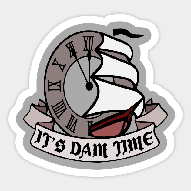 dam time Sticker by Toschter